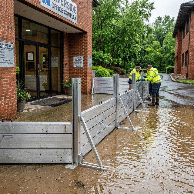 Sistema de Protección contra Inundaciones Industrial